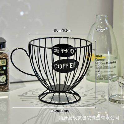 欧式轻奢零食糖果收纳架子咖啡店家居咖啡胶囊置物架方格展示架潮