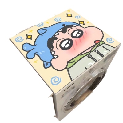 硅藻泥地垫卡通蜡笔小新洗衣机垫微波炉防尘吸水速干垫餐桌隔热垫
