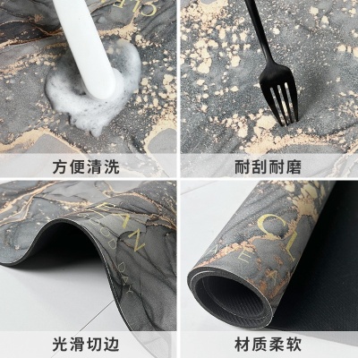 轻奢浴室地垫硅藻泥地垫门口耐脏卫生间厕所吸水速干脚垫一件代发